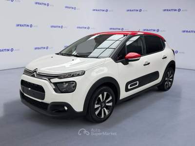 Citroen C3 C3 Puretech 83 S&amp;S Shine Bianco usata Cassola