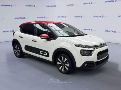 Citroen C3 C3 Puretech 83 S&amp;S Shine Bianco usata Cassola