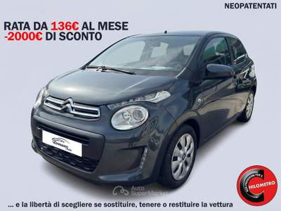 Citroen C1 VTi 72 S&S 5p. Feel Grigio usata Sant'Anastasia