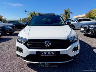 Volkswagen T-Roc T-Roc 1.5 TSI 150CV SPORT LED NAVI TETTO RETROCAMERA Bianco usata Villarosa