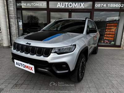 Jeep Compass 1.3 turbo t4 phev Trailhawk 4xe auto Argento usata Campobasso