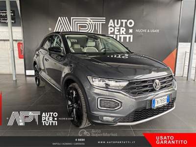 Volkswagen T-Roc T-Roc 2.0 tdi Advanced 4motion dsg Grigio usata Napoli