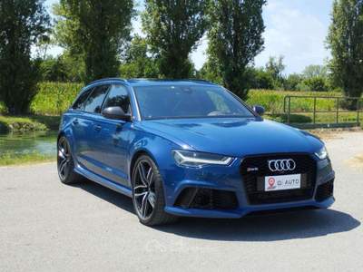 Audi RS 6 Avant 4.0 TFSI quattro tiptronic performance Blu/Azzurro usata Casalpusterlengo