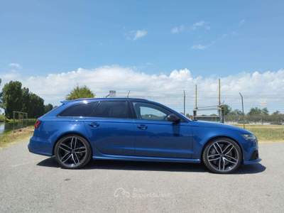 Audi RS 6 Avant 4.0 TFSI quattro tiptronic performance Blu/Azzurro usata Casalpusterlengo