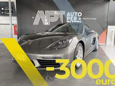 Porsche 718 718 Boxster 2.0 300cv pdk Grigio usata Napoli