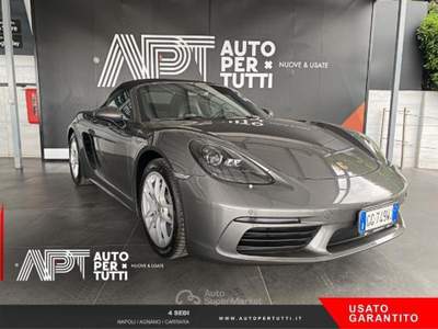 Porsche 718 718 Boxster 2.0 300cv pdk Grigio usata Napoli