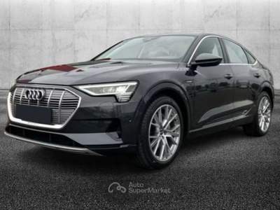 Audi e-tron SPB 55 quattro Grigio usata Pieve di Cento