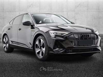Audi e-tron SPB 55 quattro S line edition Nero usata Pieve di Cento