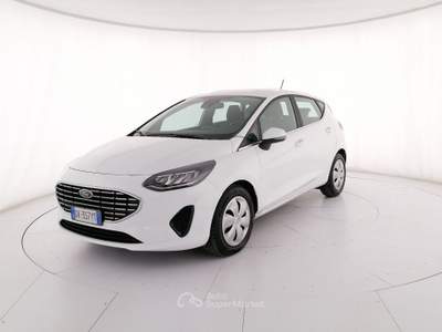 Ford Fiesta 5p 1.0 ecoboost h Titanium 125cv Bianco usata Roma