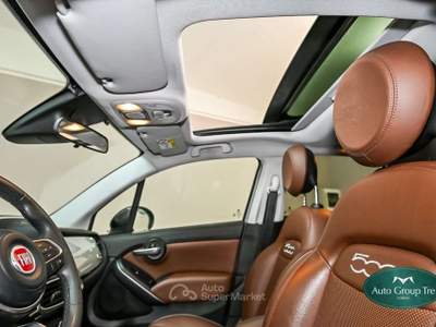Fiat 500X 500 X 2018 1.6 mjt Cross 130cv Argento usata Torino