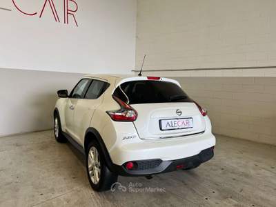 Nissan Juke Juke I 2015 1.5 dci Acenta 110cv E6 Bianco usata MONTIRONE