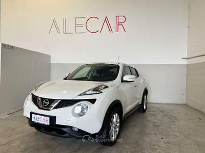 Nissan Juke Juke I 2015 1.5 dci Acenta 110cv E6 Bianco usata MONTIRONE