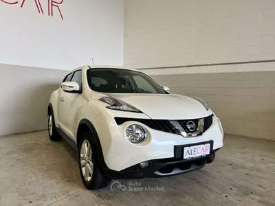 Nissan Juke Juke I 2015 1.5 dci Acenta 110cv E6 Bianco usata MONTIRONE