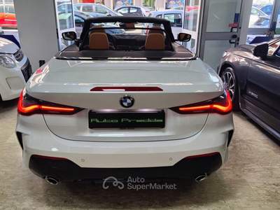 BMW Serie 4 430i 430i Cabrio Msport Bianco usata Roma