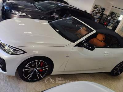 BMW Serie 4 430i 430i Cabrio Msport Bianco usata Roma