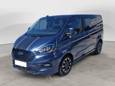 Ford Tourneo Custom 320 2.0 ECOBLUE 150CV MHEV PC SPORT Blu/Azzurro usata Bolzano