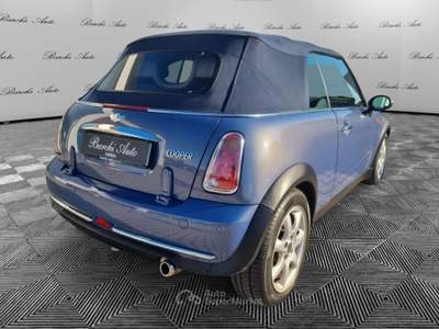 MINI Cooper Mini 1.6 16V Cooper Sidewalk Cabrio Blu/Azzurro usata Faenza