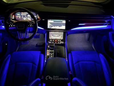 Audi Q8 50 TDI quattro tip. S Line Edition Bianco usata Caresanablot