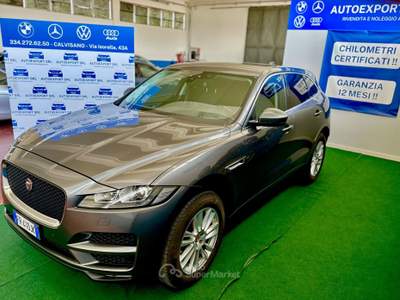 Jaguar F-Pace 2.0 /180cv aut. Prestige/2018/4x4 Nero usata Calvisano