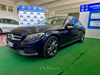 Mercedes-Benz Classe C C 220/automatic/2018premium sport Blu/Azzurro usata Calvisano