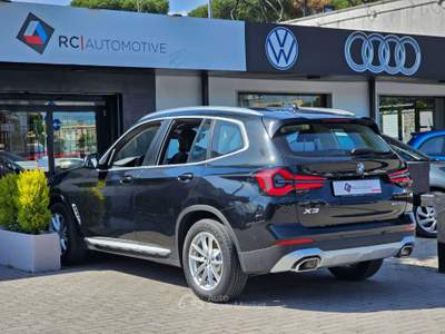 BMW X3 X3 Xdrive20d mhev 48V Tua da €469 al mese!! Nero usata Roma