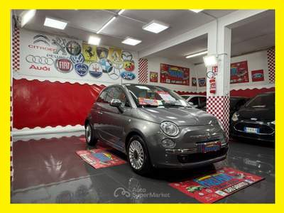 Fiat 500 1.2 70cv Lounge automatica - 2013 Grigio usata Giugliano in Campania