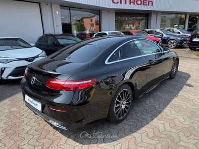 Mercedes-Benz Classe E d 4Matic Premium Plus Nero usata Sesto San Giovanni