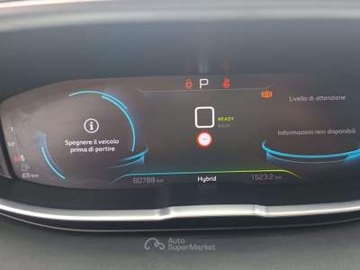 Peugeot 3008 3008 II 2021 1.6 hybrid4 phev Allure Pack 300cv e-eat8 Argento usata Pompei