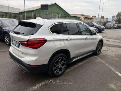 BMW X1 X1 sdrive18d xLine auto Bianco usata Lallio