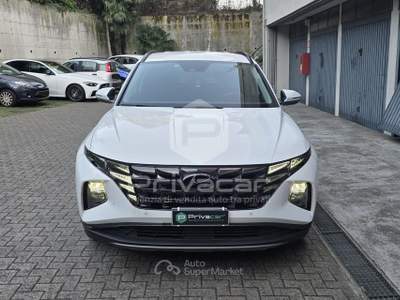 Hyundai Tucson HYUNDAI Tucson 1.6 CRDI 48V DCT XLine Bianco usata Gallarate