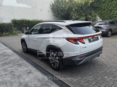Hyundai Tucson HYUNDAI Tucson 1.6 CRDI 48V DCT XLine Bianco usata Gallarate