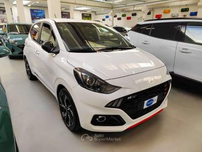 Hyundai i10 i10 1.2 tgdi N Line 79cv Bianco usata Torino