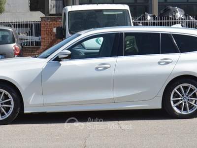 BMW Serie 3 318d 318d 48V Touring Business Advantage Bianco usata Pisa