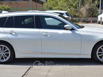 BMW Serie 3 318d 318d 48V Touring Business Advantage Bianco usata Pisa