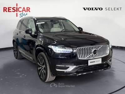 Volvo XC90 Xc90 2.0 b5 plus bright awd 7p.ti auto Nero usata Alessandria