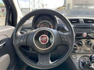 Fiat 500 1.2 Lounge Nero usata Villanova d'Asti