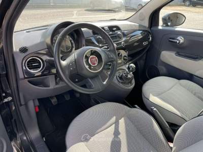 Fiat 500 1.2 Lounge Nero usata Villanova d'Asti