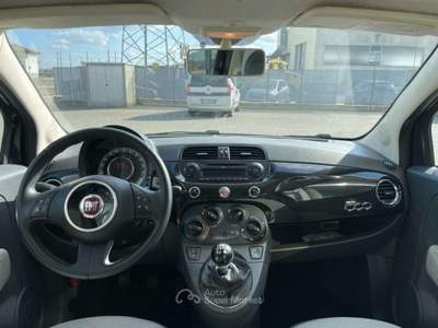 Fiat 500 1.2 Lounge Nero usata Villanova d'Asti