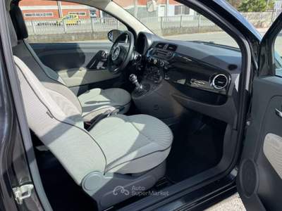 Fiat 500 1.2 Lounge Nero usata Villanova d'Asti