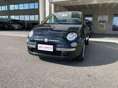 Fiat 500 1.2 Lounge Nero usata Villanova d'Asti