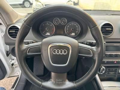 Audi A3 A3 Sportback Sportback 1.6 tdi Ambition Bianco usata Trescore Cremasco