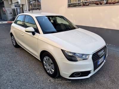 Audi A1 A1 Sportback 1.6 tdi Ambition s-tronic Bianco usata Trescore Cremasco