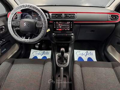 Citroen C3 1.6 BlueHDi 100 CV Shine 2018 Nero usata Teverola