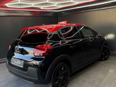Citroen C3 1.6 BlueHDi 100 CV Shine 2018 Nero usata Teverola