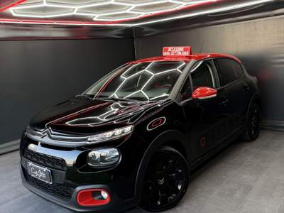 Citroen C3 1.6 BlueHDi 100 CV Shine 2018 Nero usata Teverola