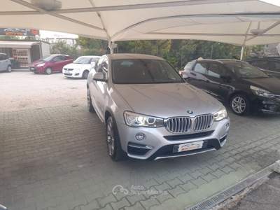BMW X4 UNICA PROPRIETARIA Argento usata Mondragone
