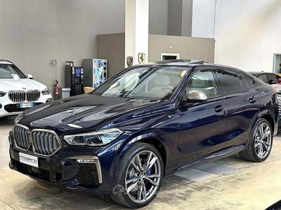 BMW X6 50d-Fari Laser-22"-Tetto-Camera 360-Individual-IVA Nero usata Paderno Dugnano