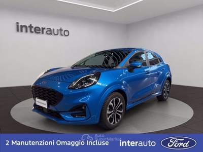 Ford Puma 1.0 EcoBoost Hybrid 125 CV S&S ST-Line Blu/Azzurro usata Liscate