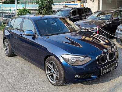 BMW Serie 1 116d d SPORT F20 5p. Blu/Azzurro usata CONCESIO
