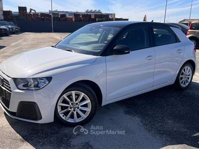 Audi A1 SPORTBACK 30 TFSI Advanced NEOPATENTATI DISTRIBUZIONE NUOVA UNICO PROPRIETARIO Bianco usata Carmagnola